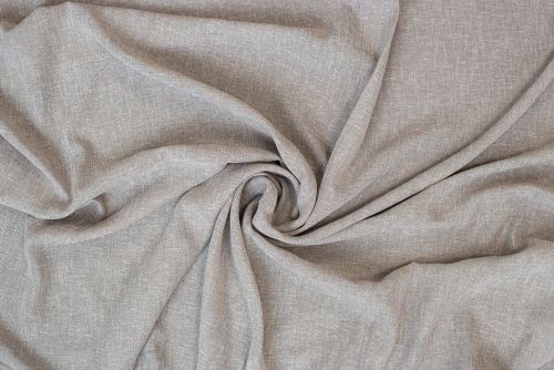 20460 Polyester-cotton woven curtain in 6 colours